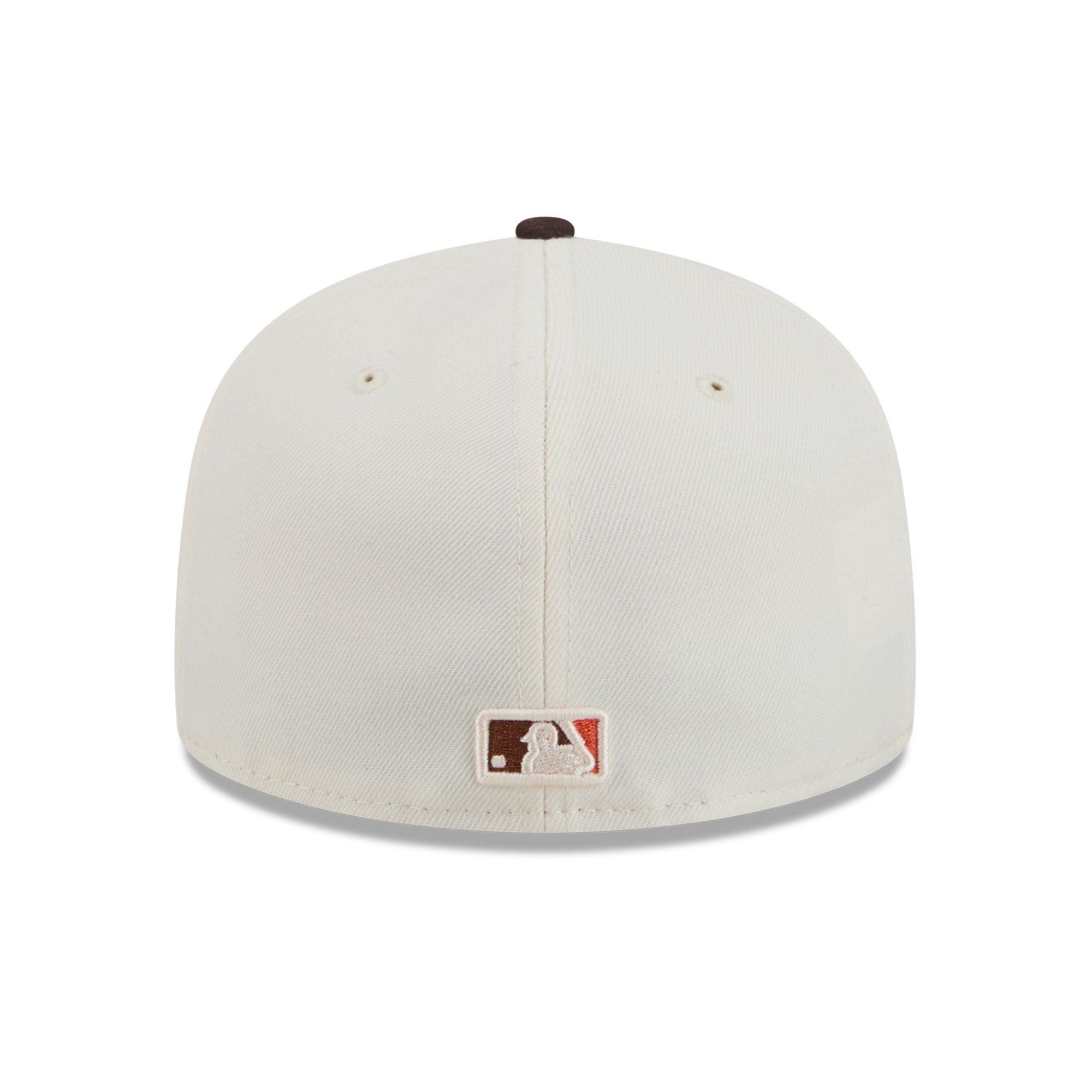 Men's New Era Natural/Brown Tampa Bay Rays Pumpkin Spice 59FIFTY Fitted Hat