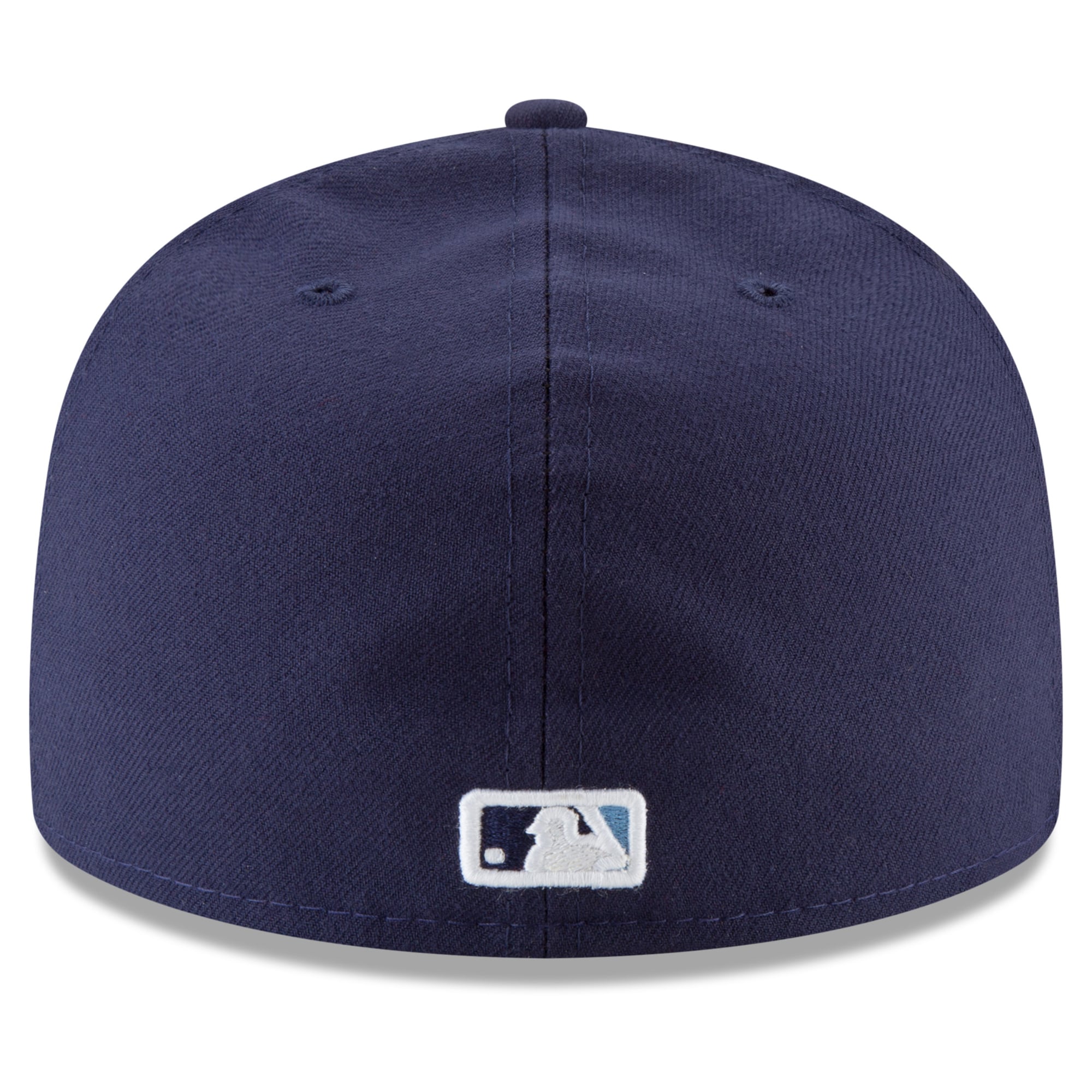 Casquette ajustée New Era 59FIFTY pour homme, bleu marine, Tampa Bay Rays