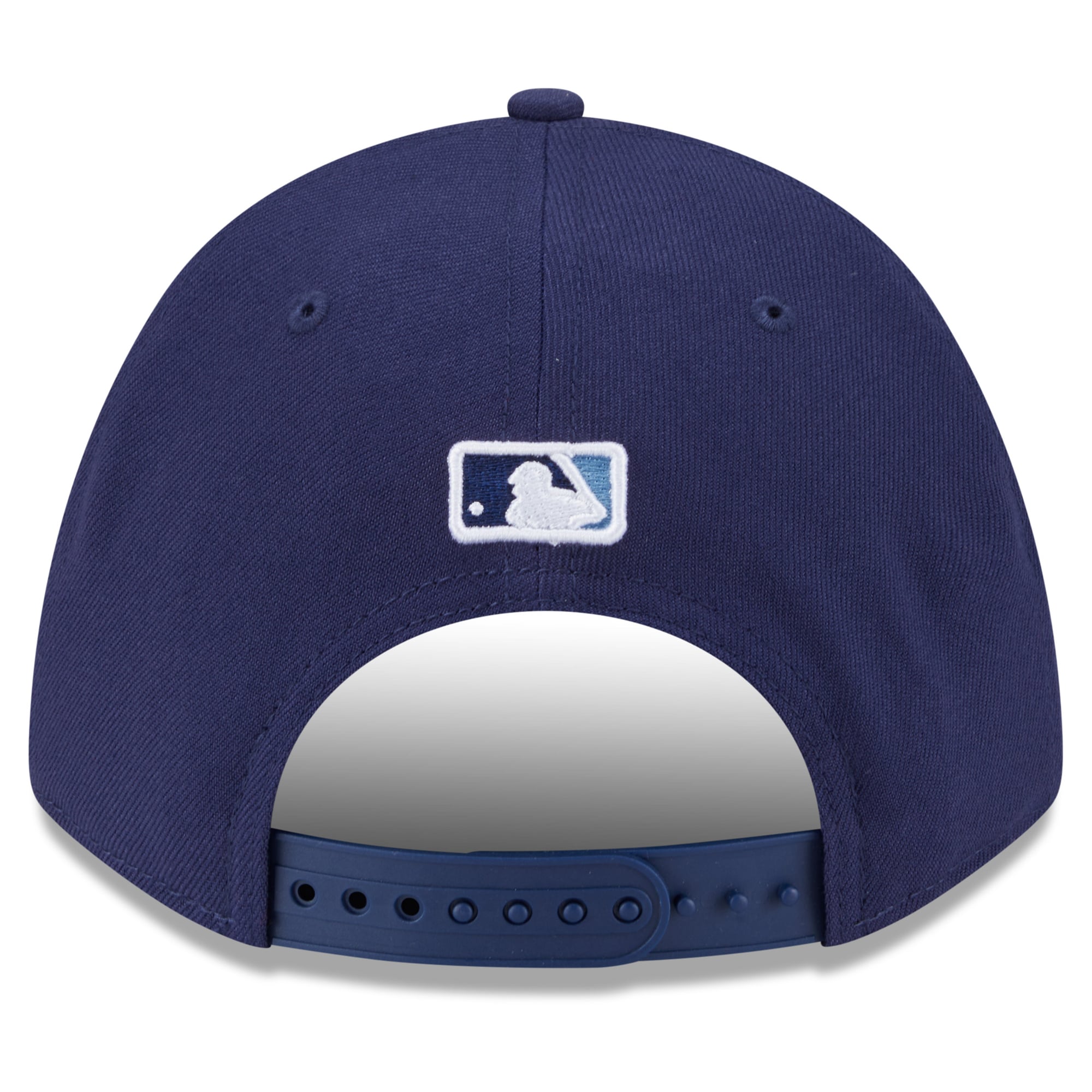 Casquette ajustable New Era bleu marine Tampa Bay Rays 2026 MLB Postseason avec écusson latéral 9FORTY pour homme