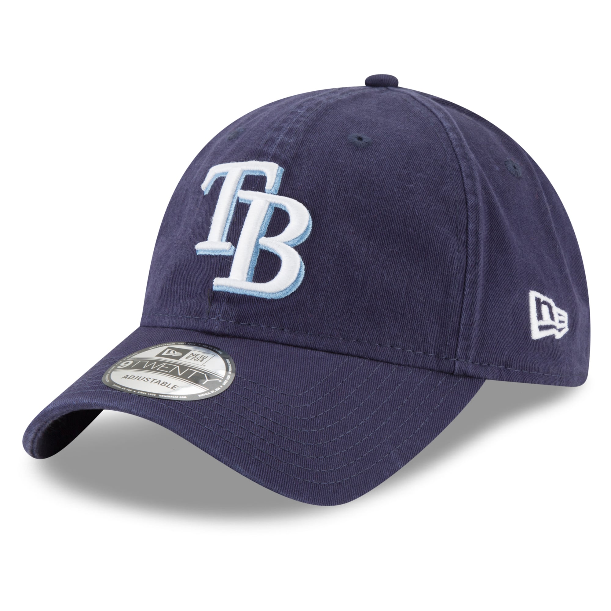 Casquette ajustable New Era bleu marine Tampa Bay Rays 2026 MLB Postseason avec écusson latéral 9TWENTY pour homme