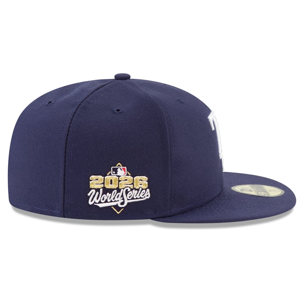 Men's New Era Navy Tampa Bay Rays 2026 World Series Side Patch 59FIFTY ...