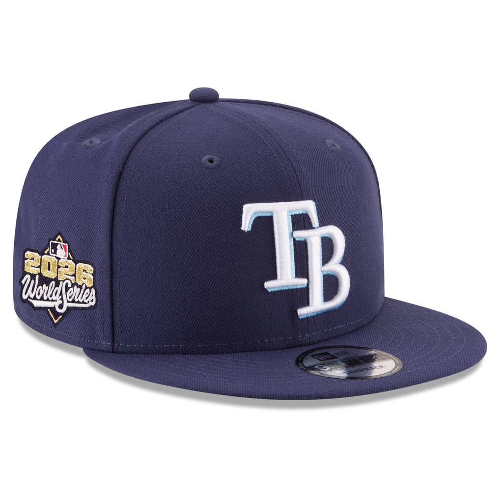 Tampa Bay Rays New Era 2026 World Series Side Patch 9FIFTY Snapback Hat ...