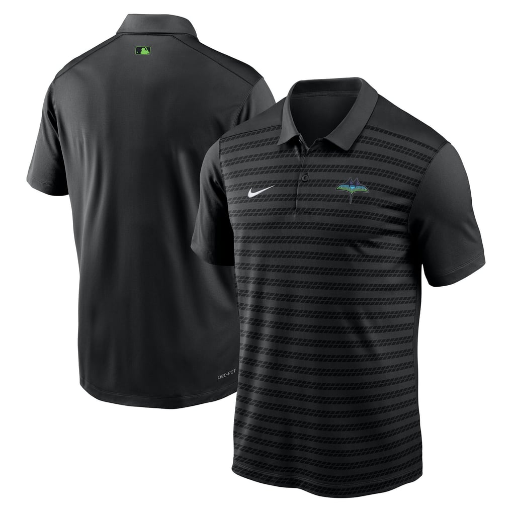 メンズ Nike ブラック タンパベイ・レイズ オーセンティック 