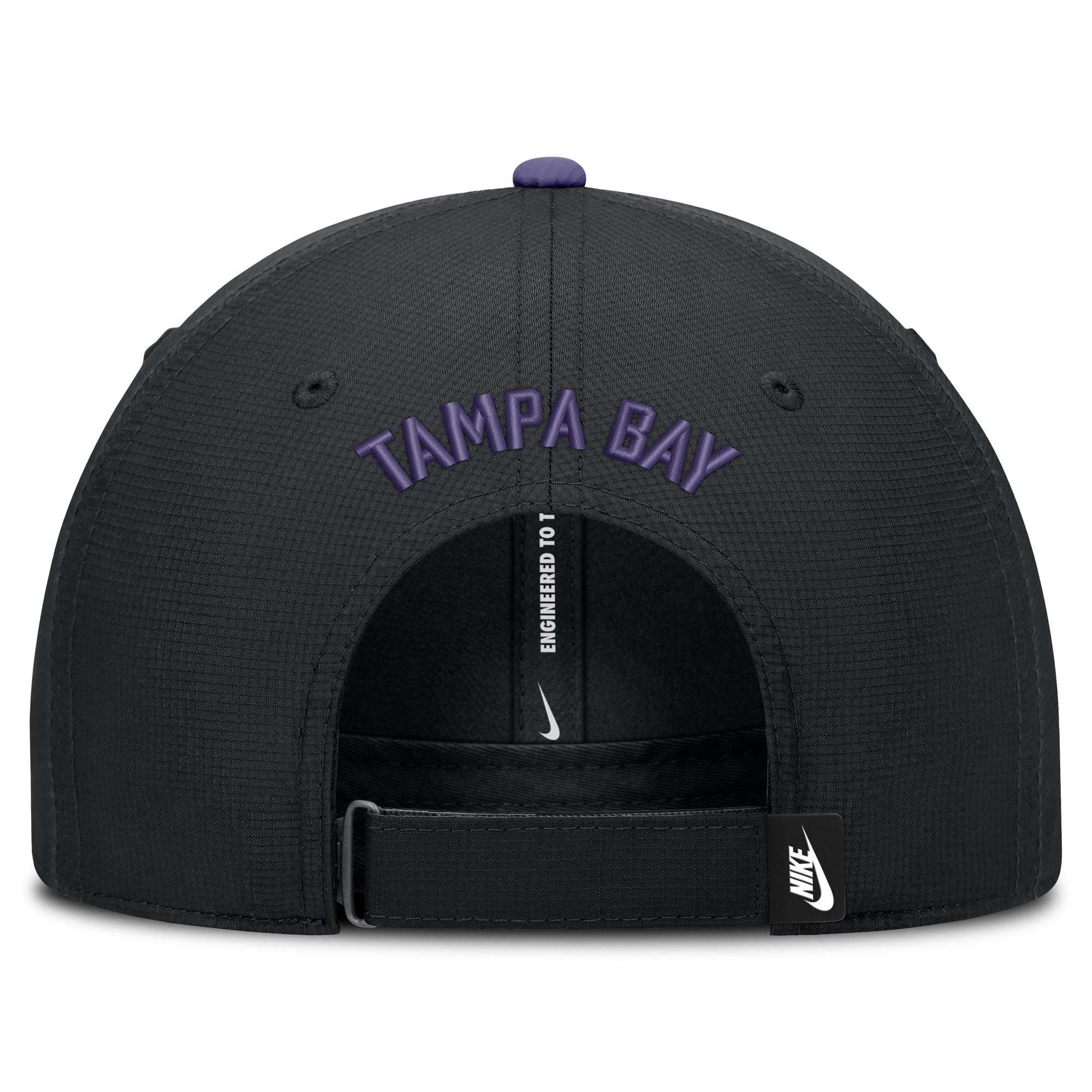 Men's Nike Black Tampa Bay Rays Cooperstown Club Dri-FIT Adjustable Hat