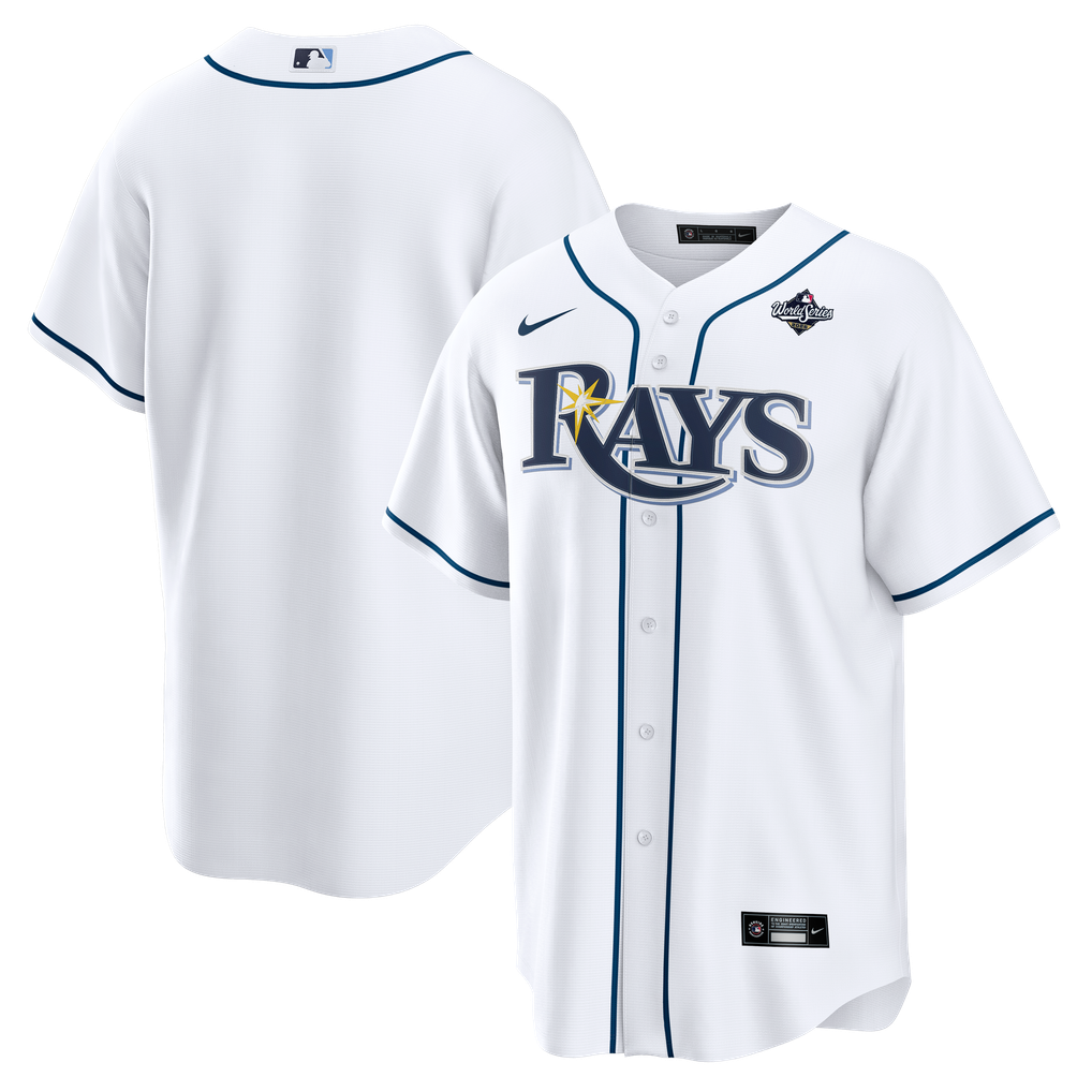 Men's Nike White Tampa Bay Rays 2026 World Series Home Replica Jersey