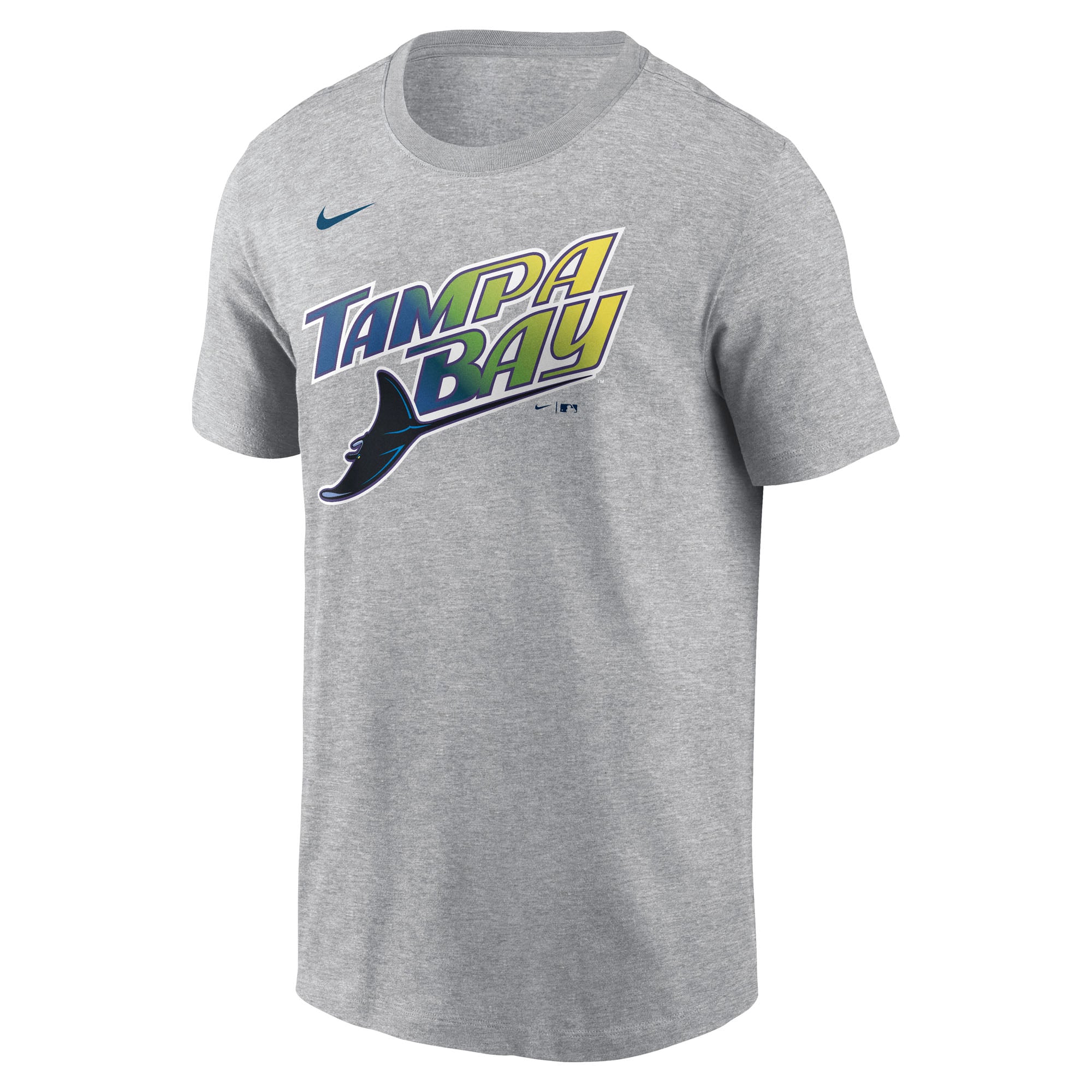 T-shirt Nike Yandy Díaz gris Tampa Bay Rays (nom et numéro pour homme)