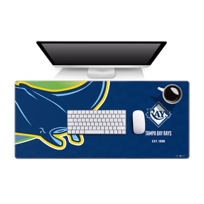 Tampa Bay Rays 15.7" x 35.4" Logo Series Desk Pad