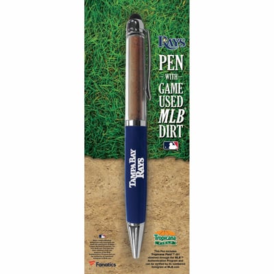 Tampa Bay Rays Fanatics Authentic Executive Pen with Game-Used Dirt