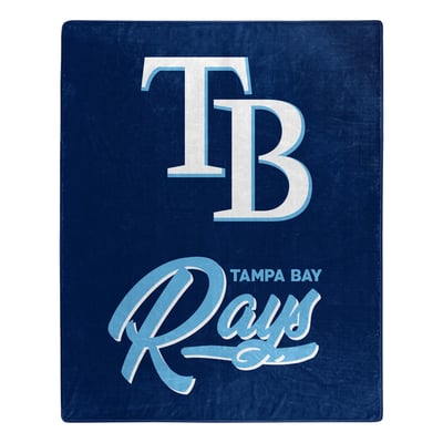  Tampa Bay Rays The Northwest Group 50" x 60" Signature Raschel Plush Throw Blanket