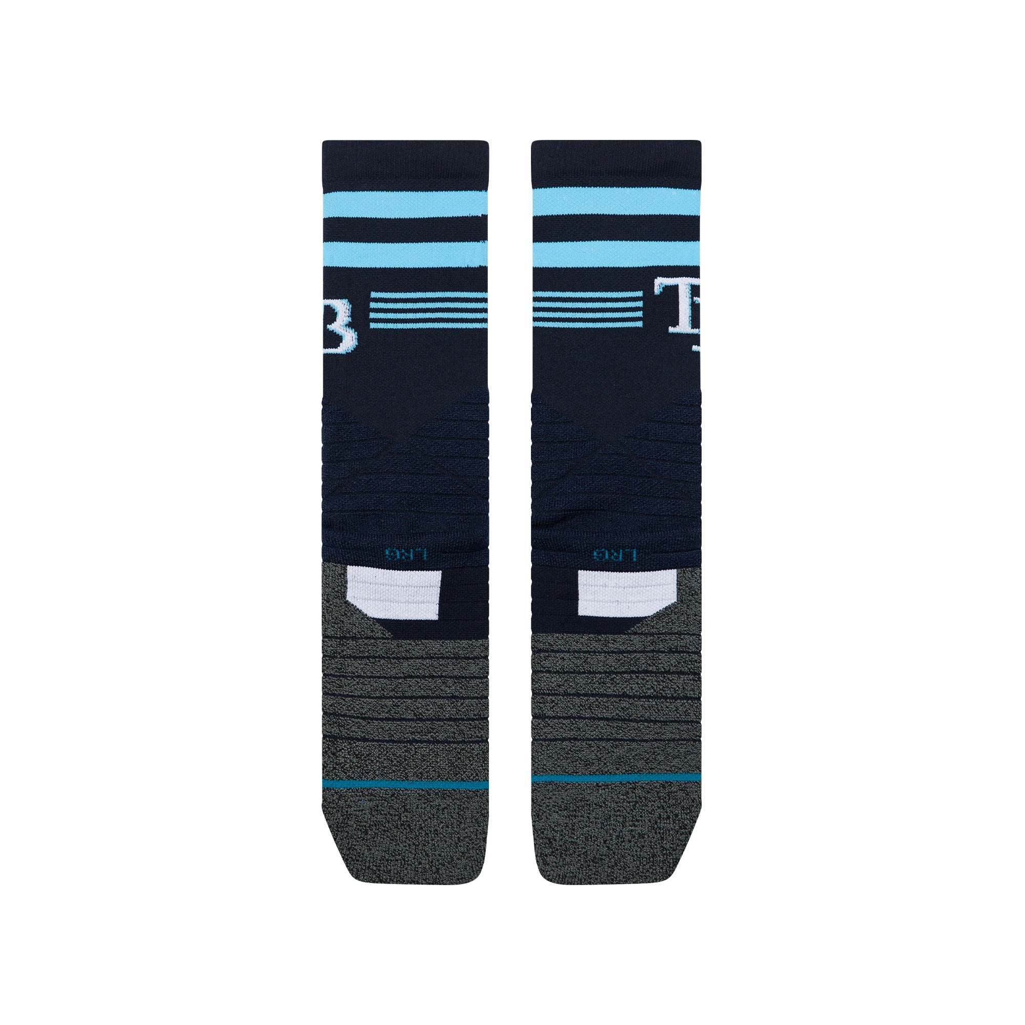 Chaussettes unisexes Stance bleu marine Tampa Bay Rays Diamond Pro Crew