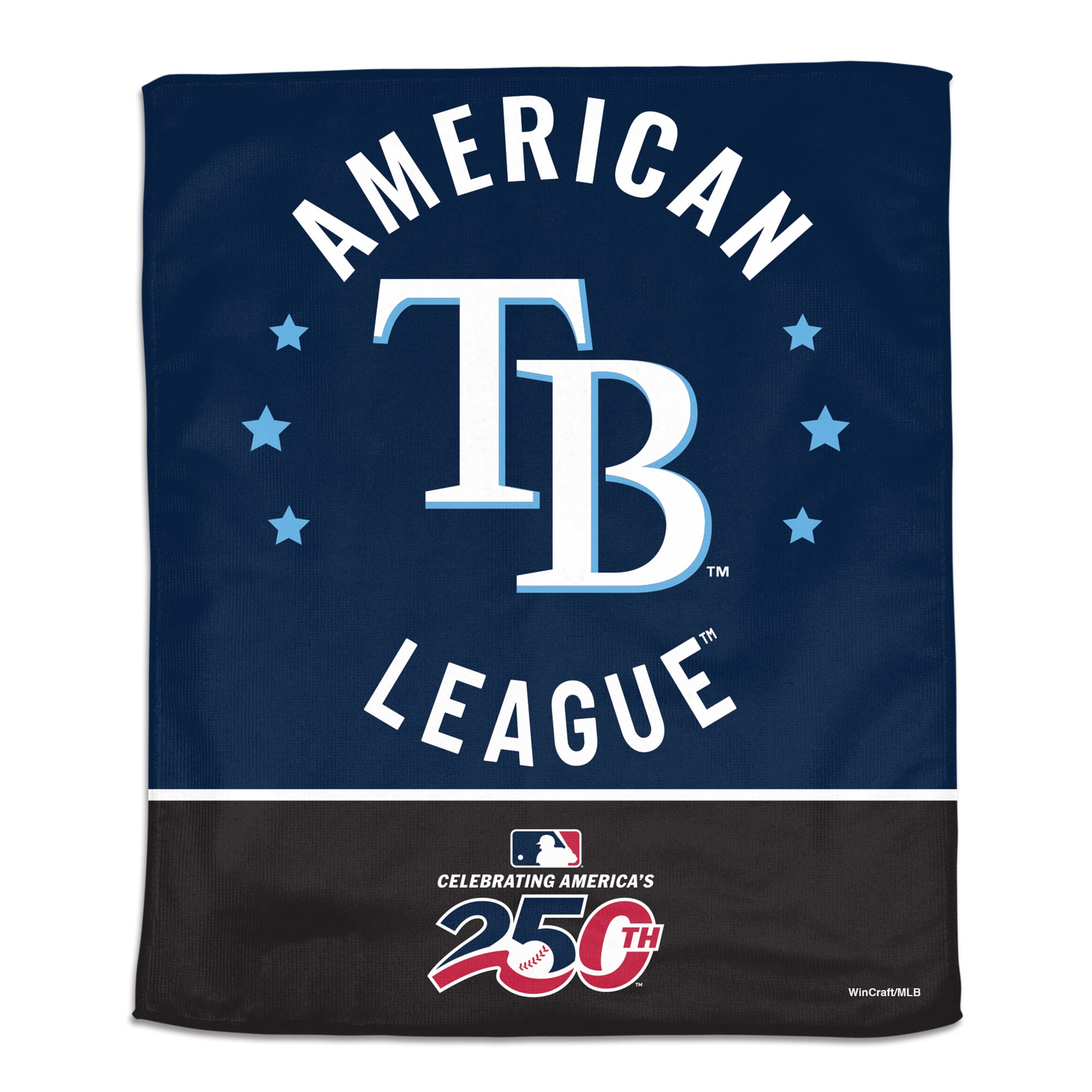 WinCraft Tampa Bay Rays 15" x 18" America 250 Rally Towel