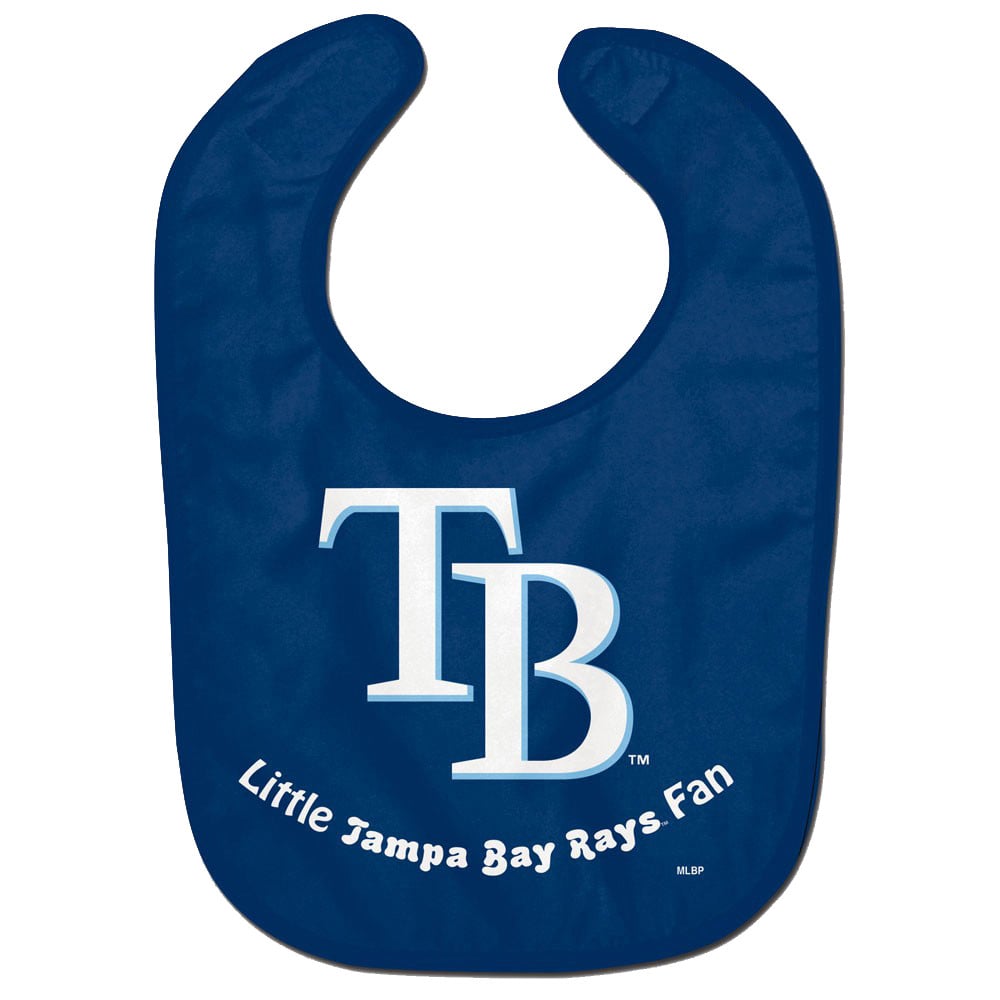 WinCraft Tampa Bay Rays Little Fan All-Pro Baby Bib