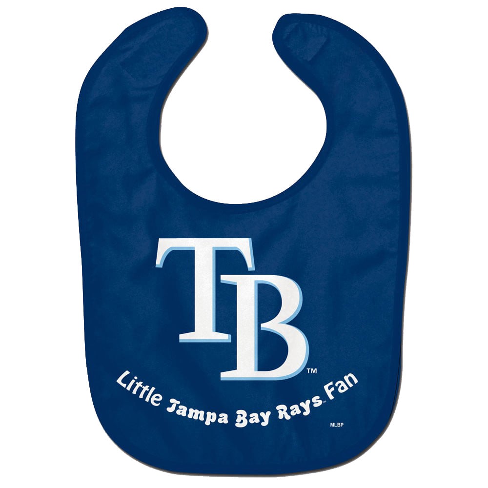 WinCraft Tampa Bay Rays Little Fan All-Pro Baby Bib