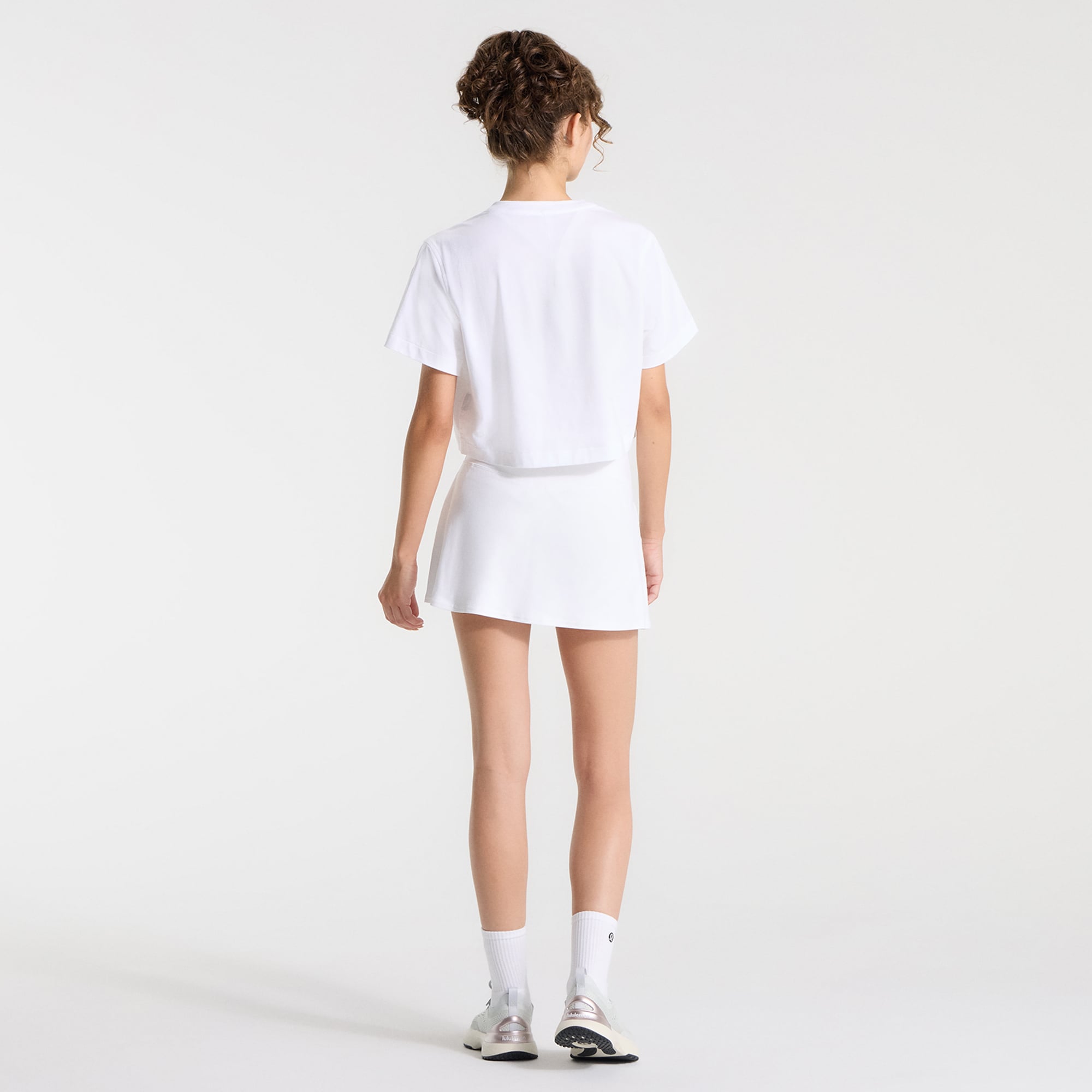 T-shirt court en coton biologique blanc Tampa Bay Rays All Yours pour femme de lululemon
