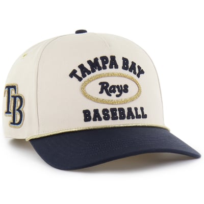 Tampa Bay Rays Stoney Clover Lane x '47 Women's  Glitter Rope Hitch Adjustable Hat - Natural