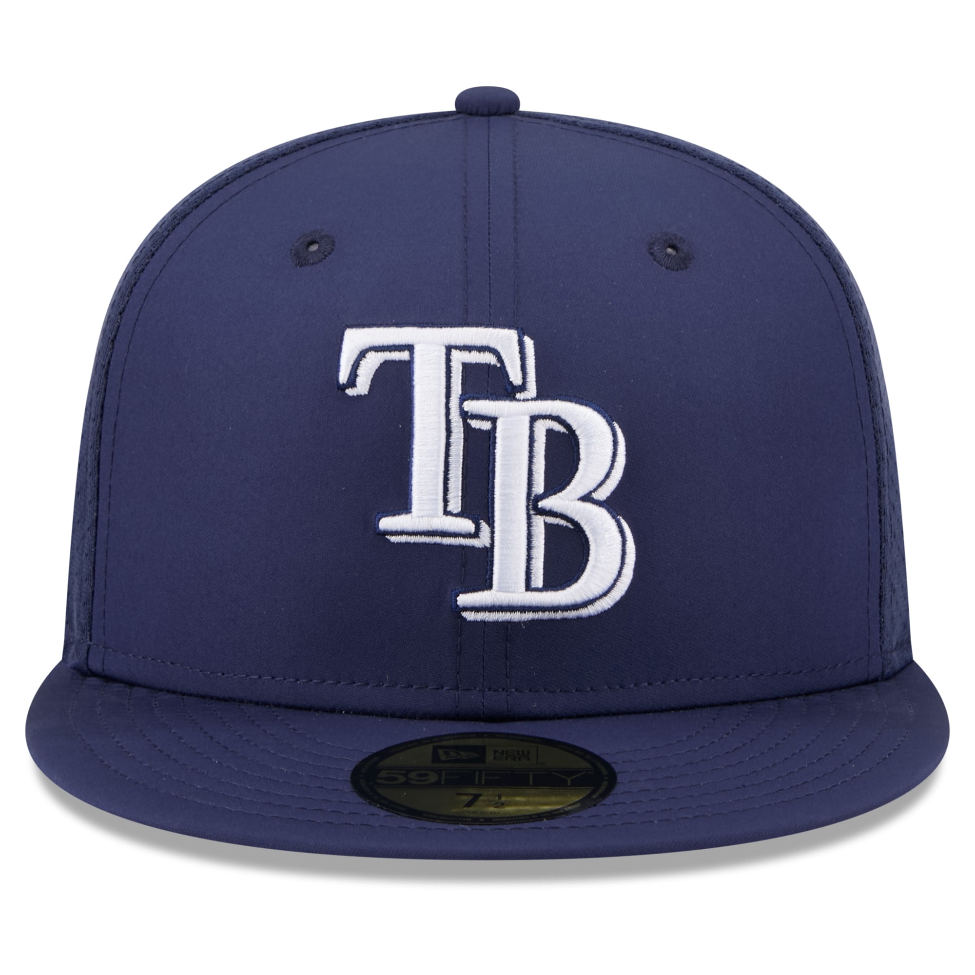Youth New Era Navy Tampa Bay Rays Batting Practice 59FIFTY Fitted Hat
