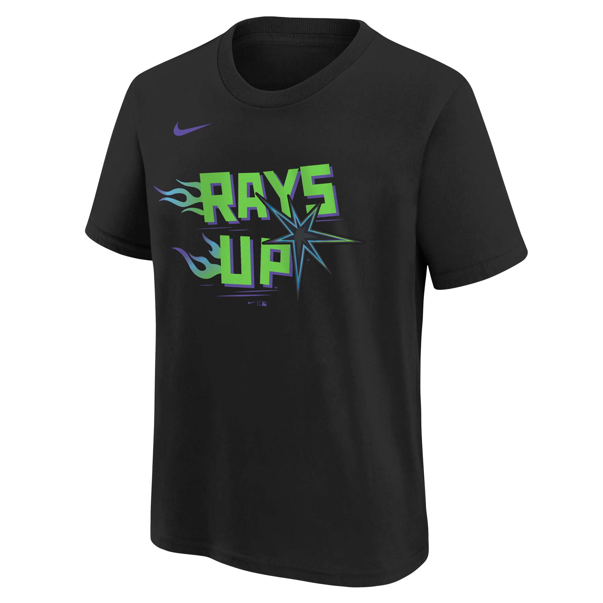 Youth Nike Black Tampa Bay Rays Hometown Collection T-Shirt