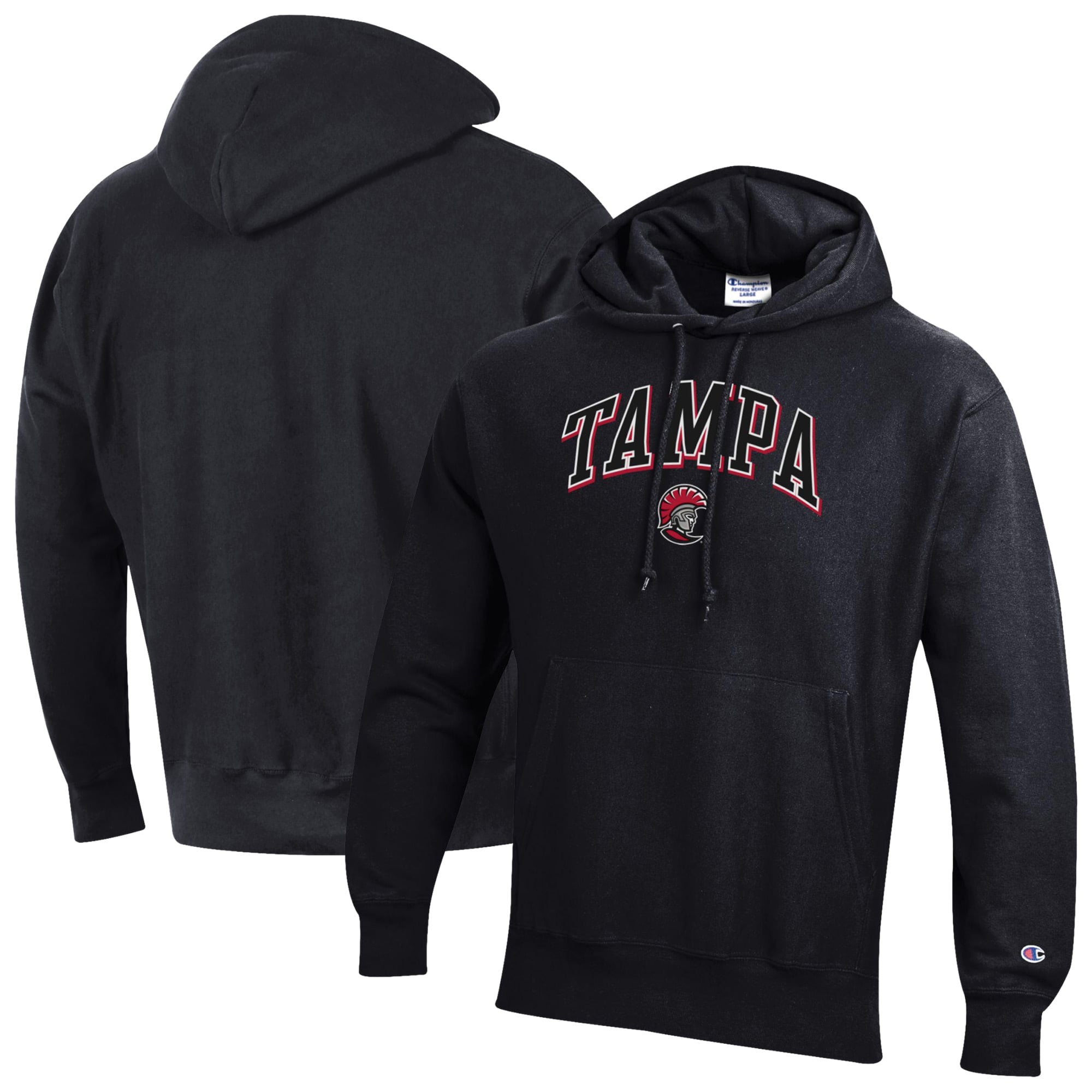Tampa Spartans Champion Reverse Weave Hoodie - Black
