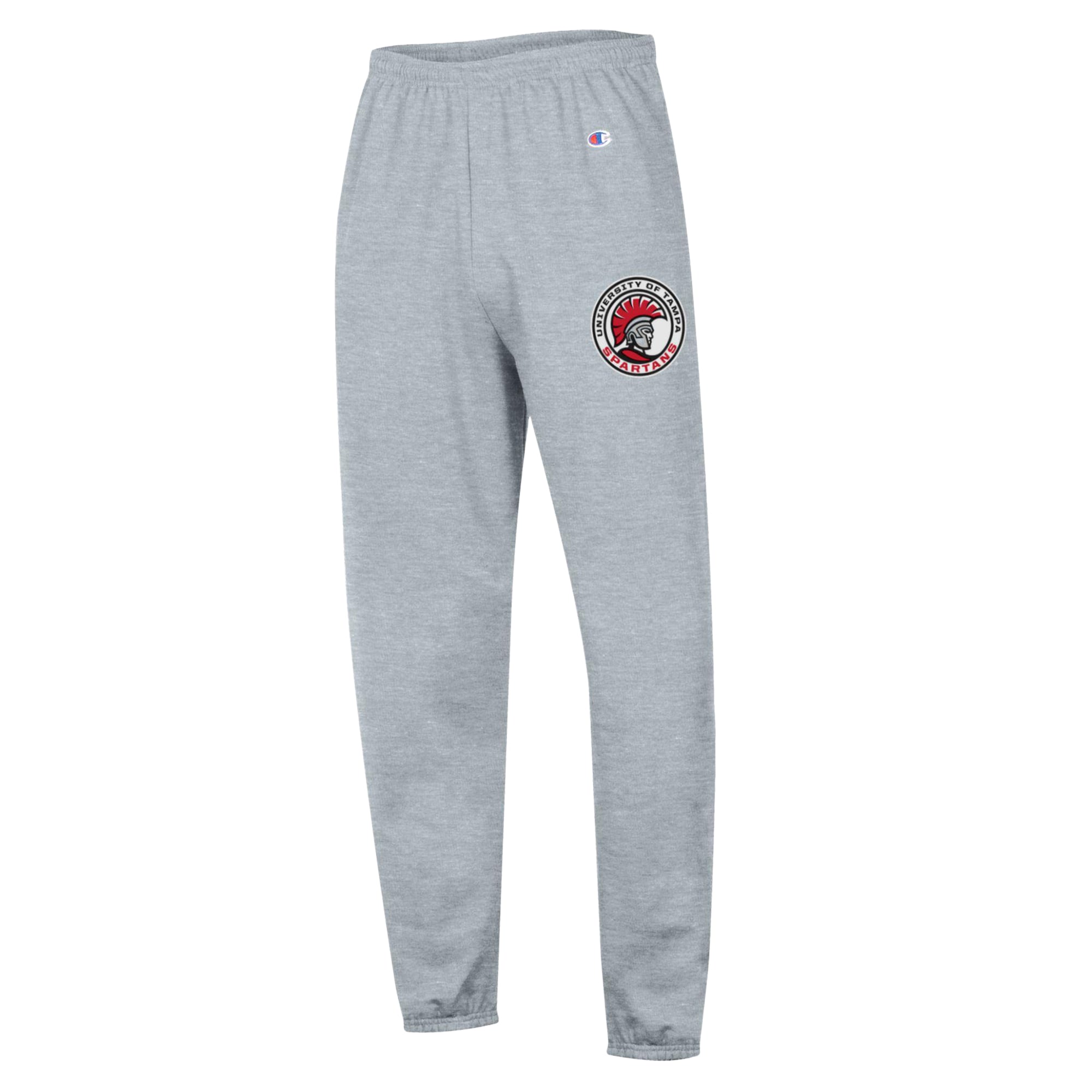 Men's Champion Heather Gray Tampa Spartans Powerblend Fleece Team Sweatpants