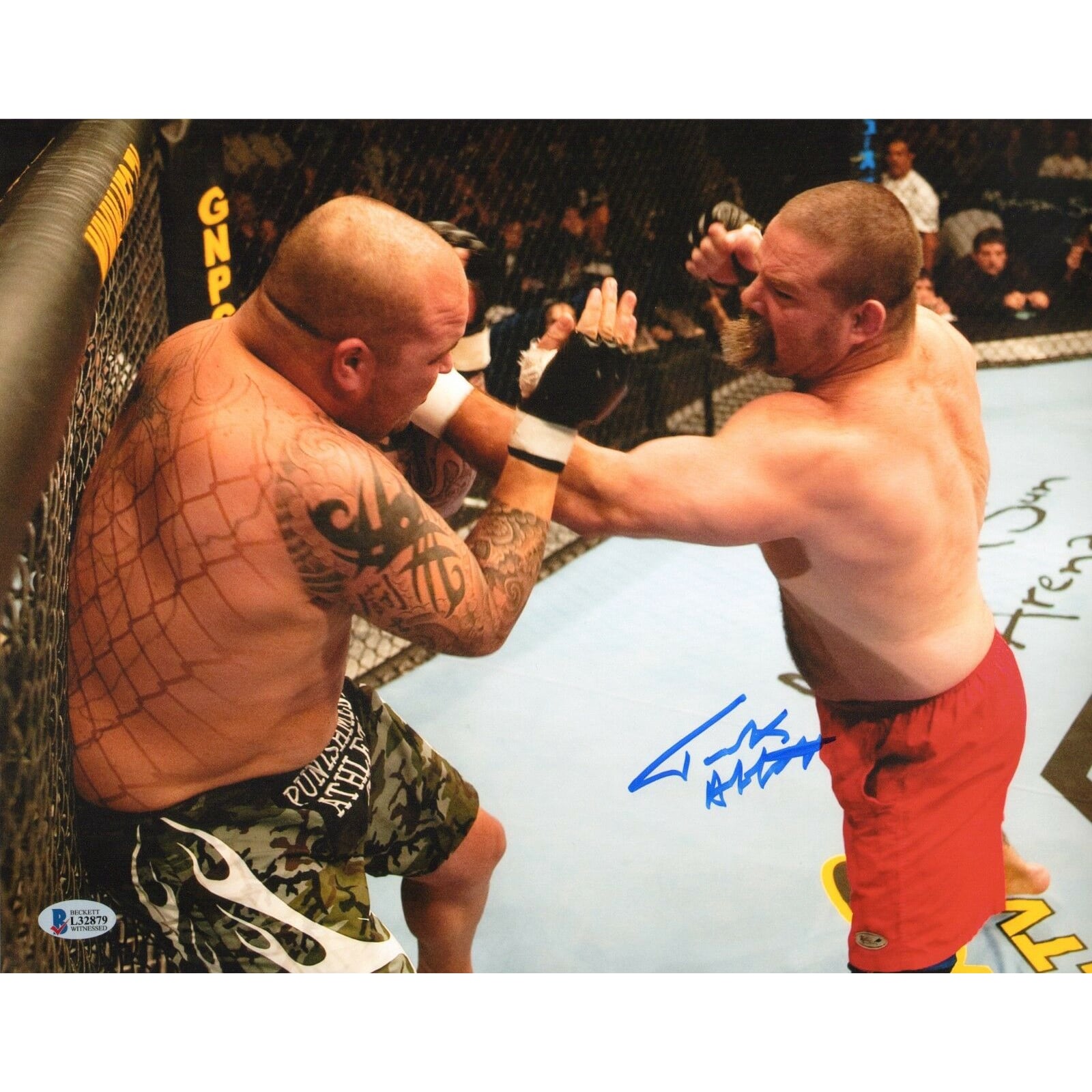 Tank Abbott Tattoos Tank Abbott Vs. Mark Hunt Battles Comic Vine