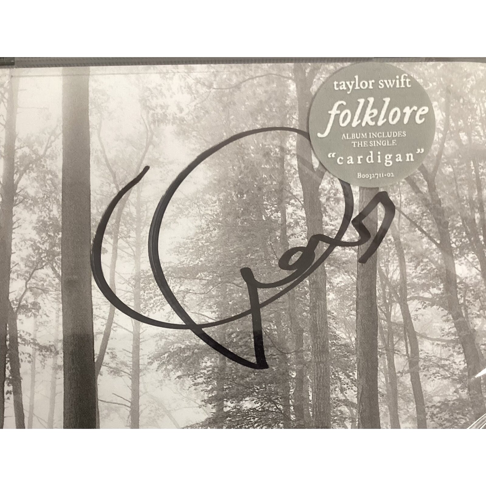Taylor Swift Folklore Signed CD 直筆サイン 【公式通販】