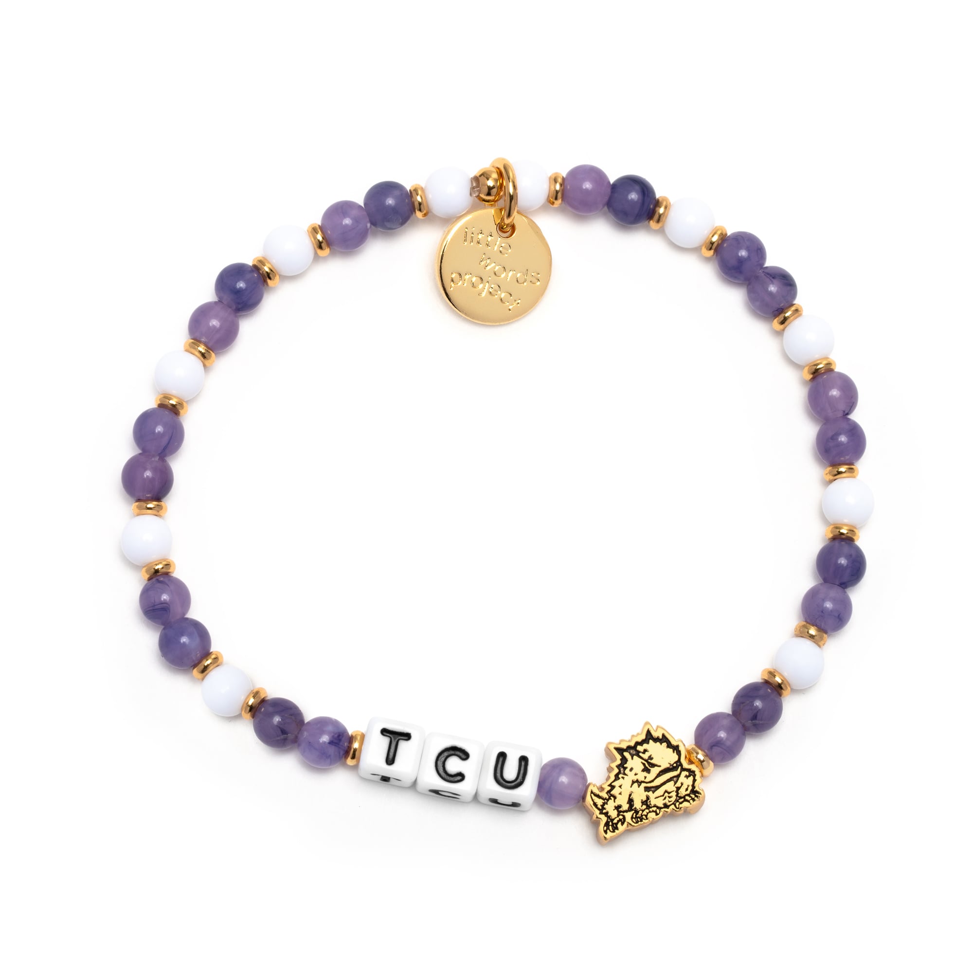 Little Words Project  TCU Horned Frogs Team Bracelet
