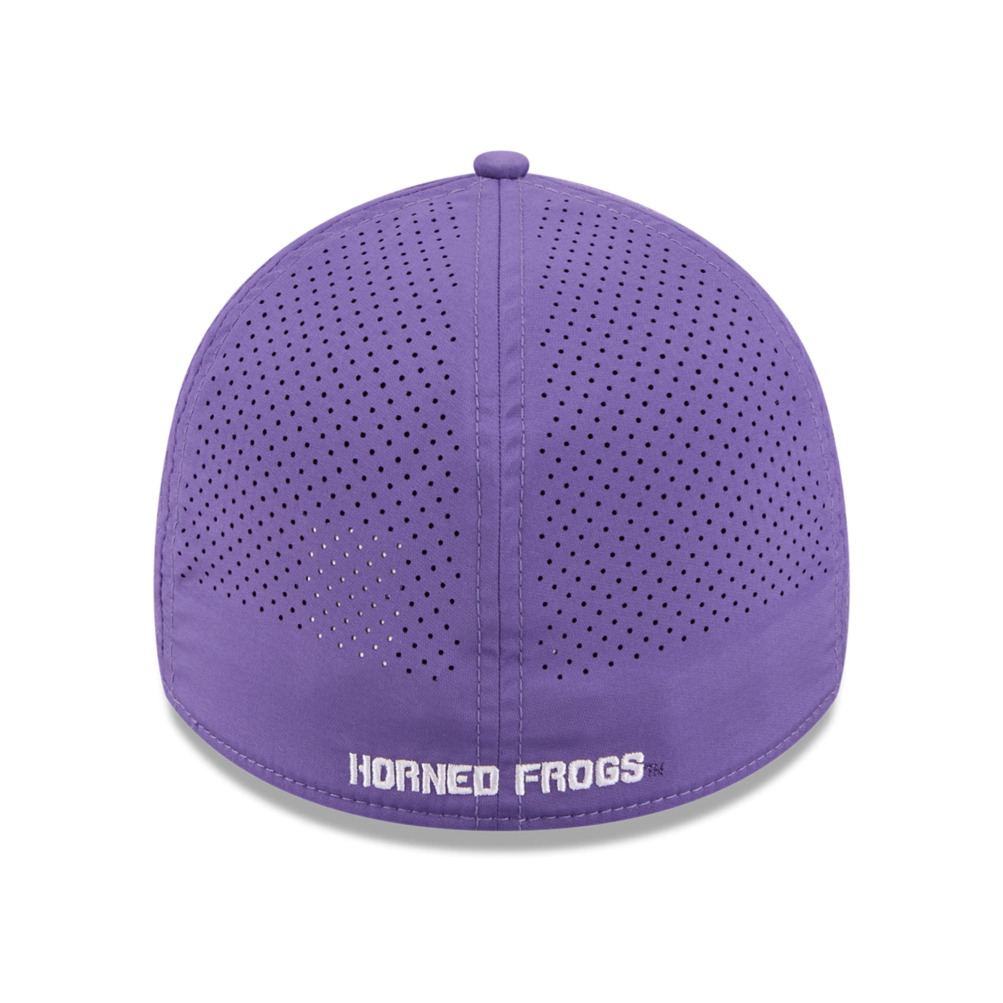 Men's New Era  Purple TCU Horned Frogs Performance Rope 39THIRTY Stretch Hat