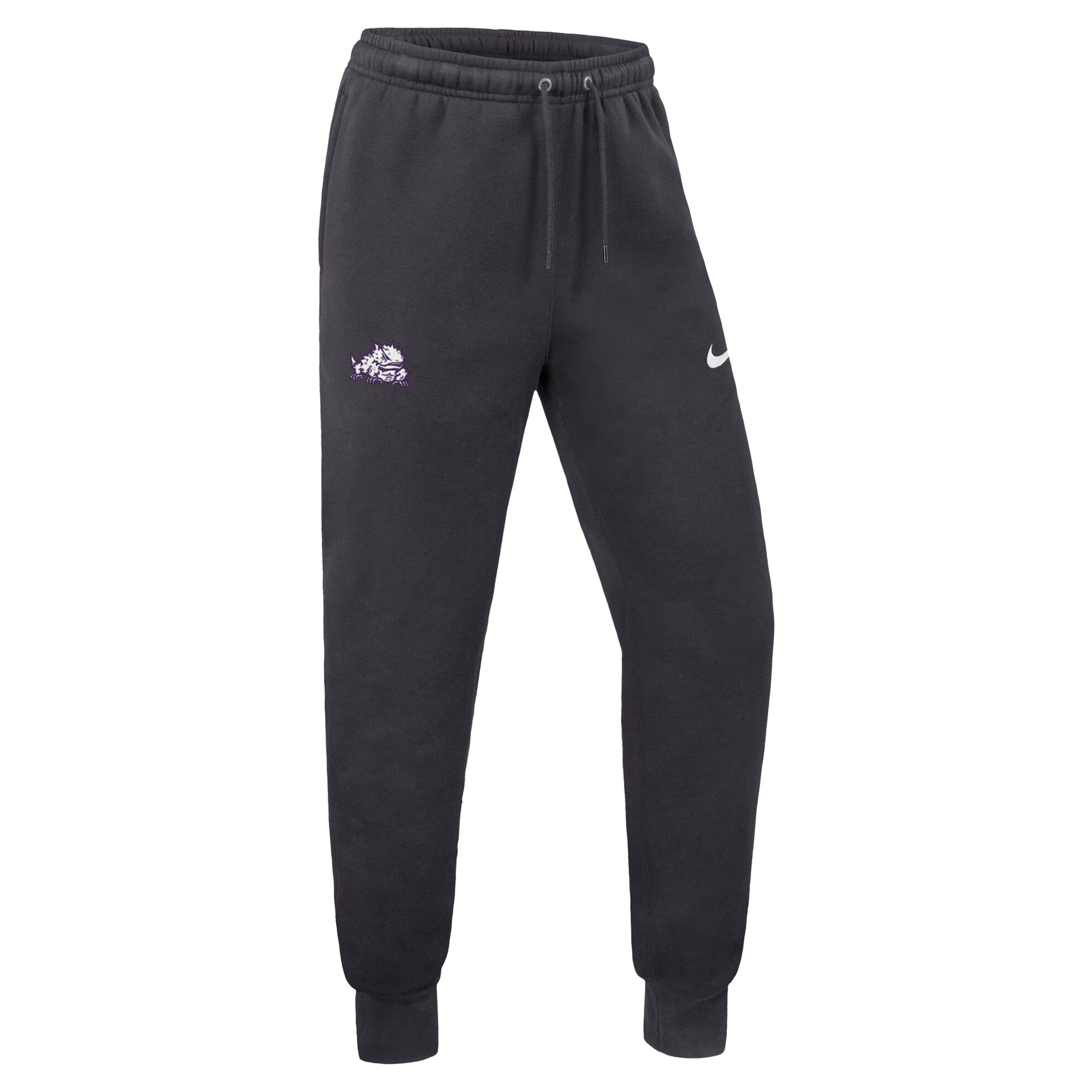 Pantalon de jogging en polaire Nike TCU Horned Frogs Club anthracite pour homme