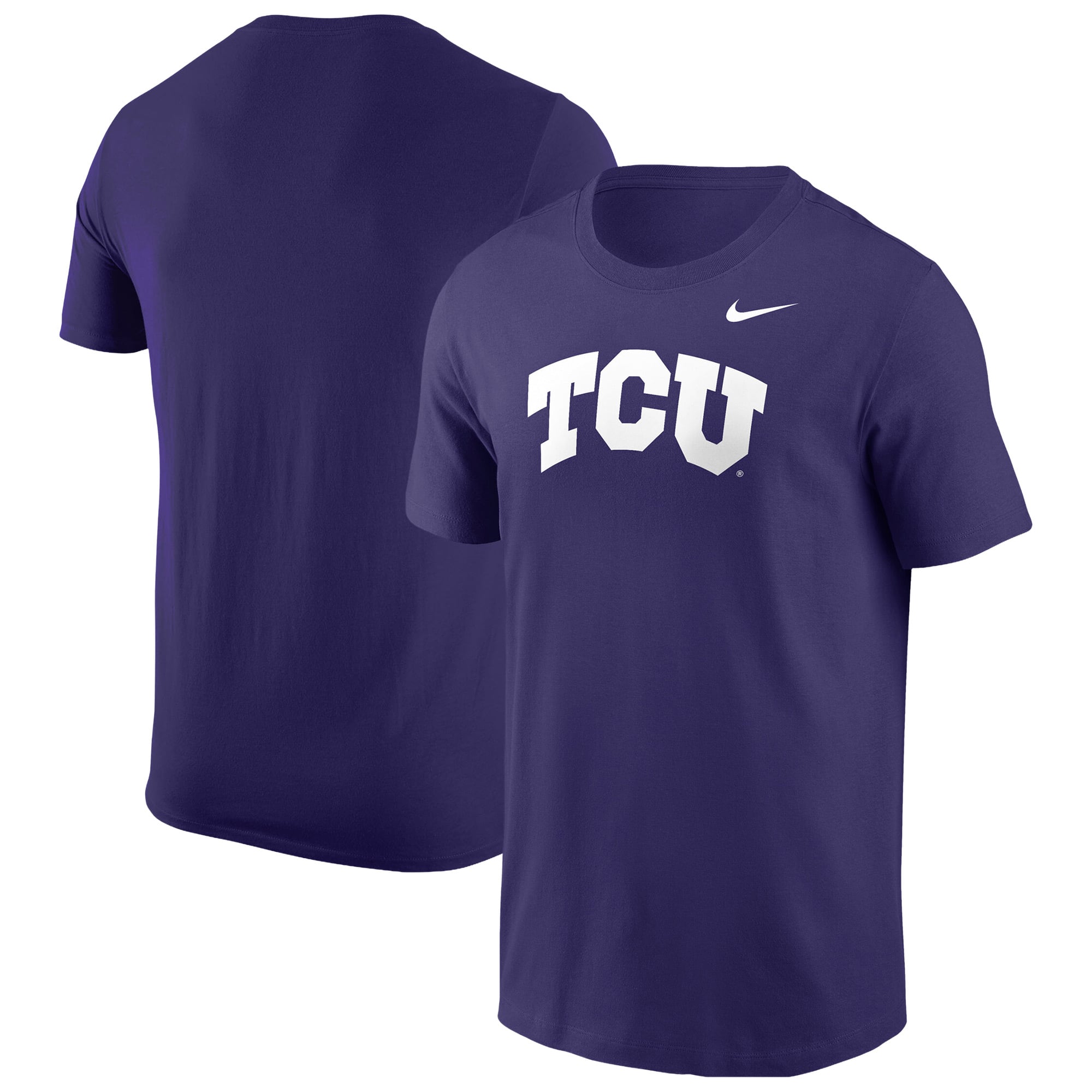 T-shirt Nike Core violet TCU Horned Frogs pour homme