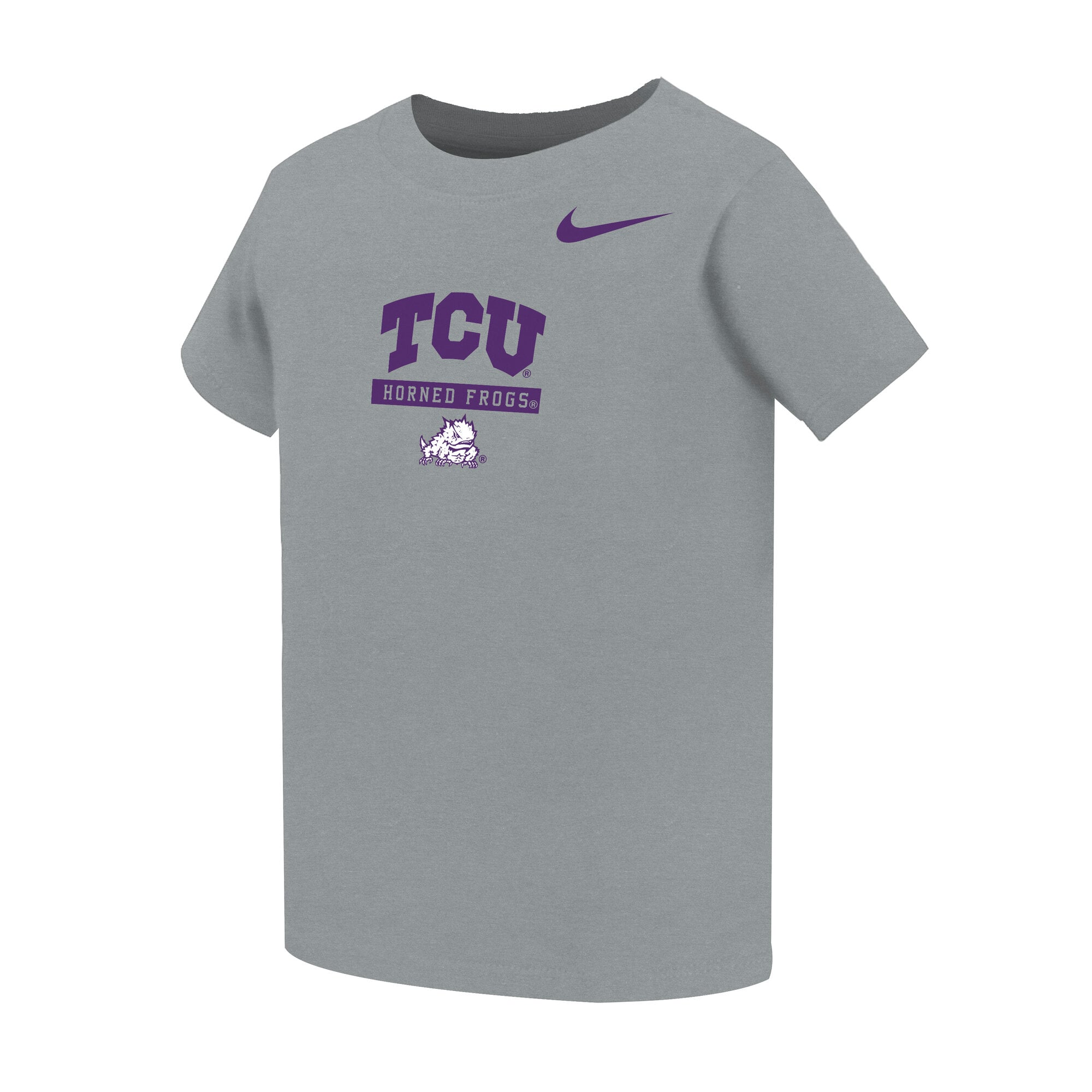 Toddler Nike Gray TCU Horned Frogs Name Bar Legend Dri-FIT T-Shirt