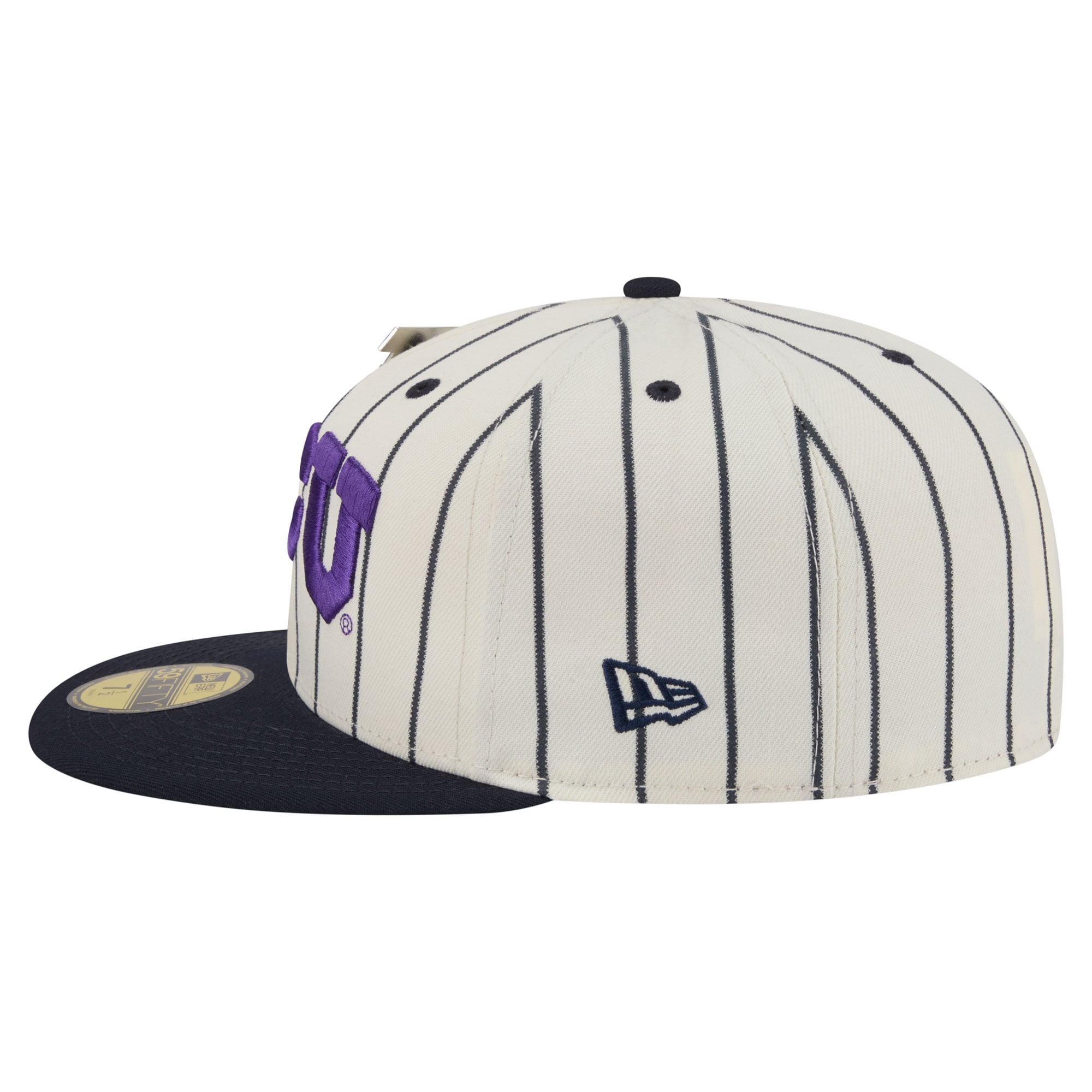 Unisex New Era White TCU Horned Frogs x Big League Chew 59FIFTY Fitted Hat