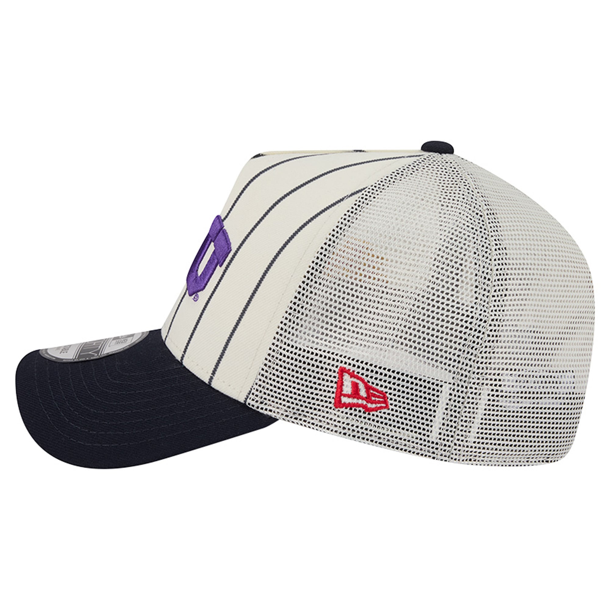Unisex New Era White TCU Horned Frogs x Big League Chew 9FORTY Adjustable Hat
