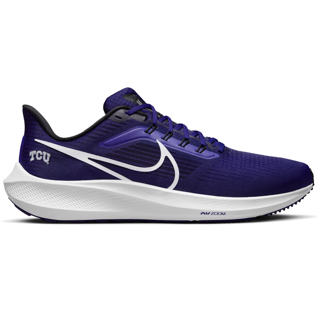 Unisex Nike Purple TCU Horned Frogs Zoom Pegasus 39 Running Shoe display picture 2