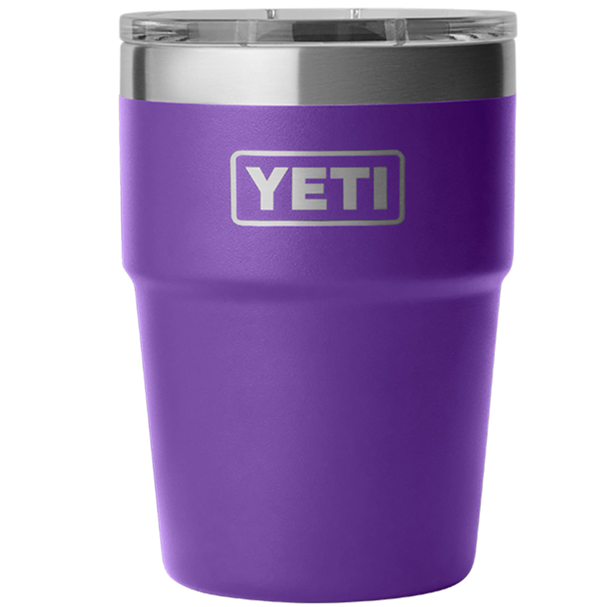 YETI TCU Horned Frogs 16oz. Rambler Stackable Cup with MagSlider Lid