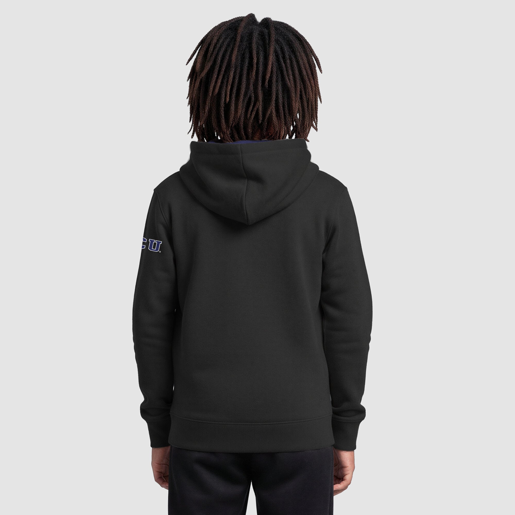 Sweat à capuche en polaire Youth Champion Black TCU Horned Frogs