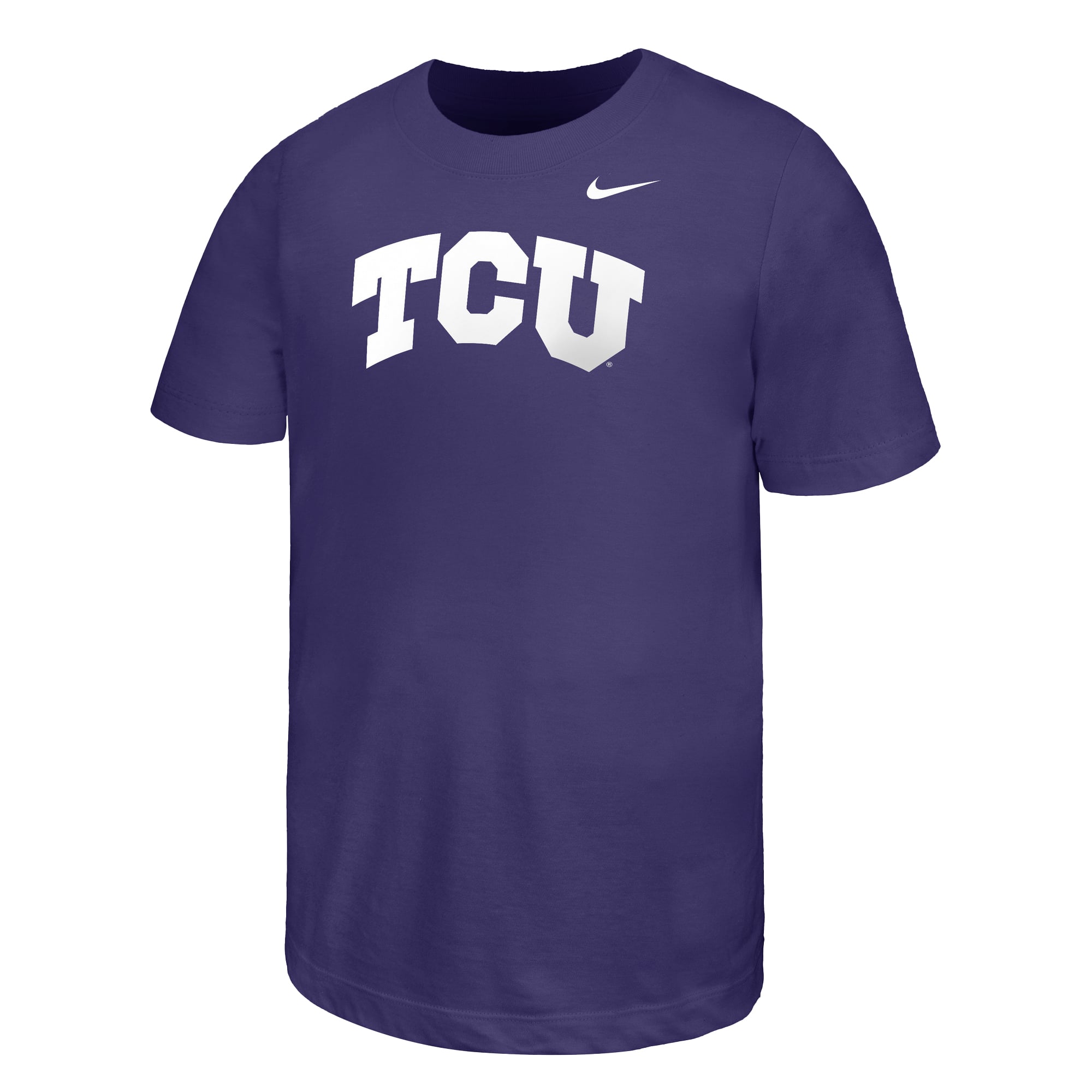 T-shirt Nike violet pour jeunes avec logo des Horned Frogs de TCU
