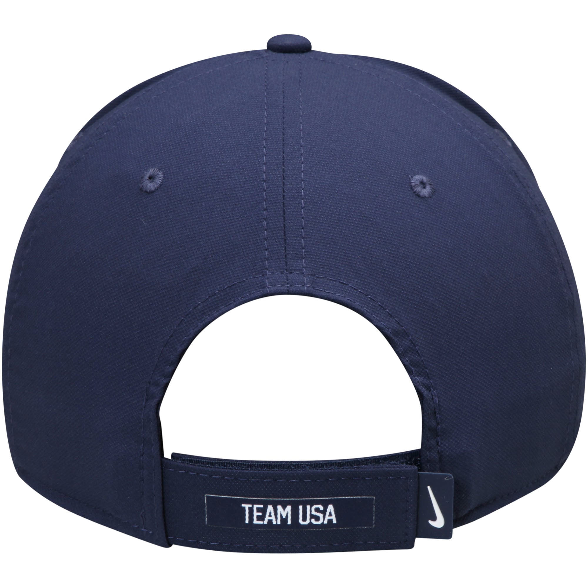 Men's Nike Navy Team USA Sideline Coaches Performance Adjustable Hat