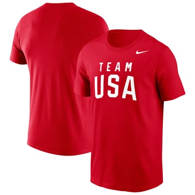  Team USA Nike Dri-FIT T-Shirt - Red