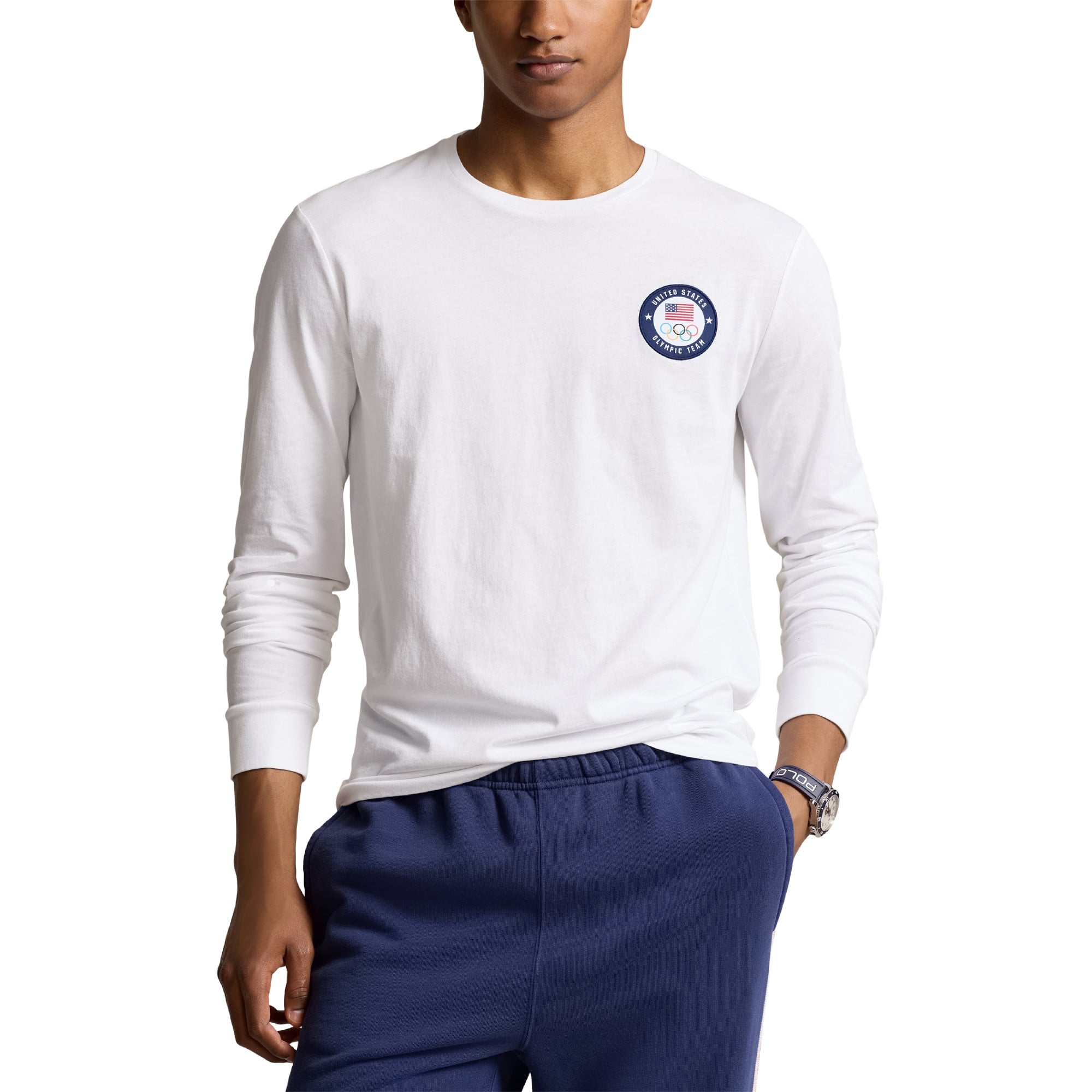 Paris 2024 Olympics Team USA Ralph Lauren Long Sleeve T-Shirt