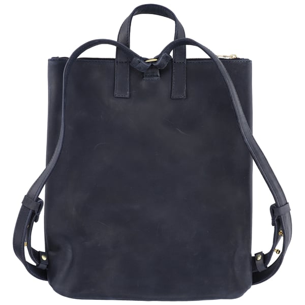 Parker Clay Navy Team USA Miramar Leather Backpack display picture 2