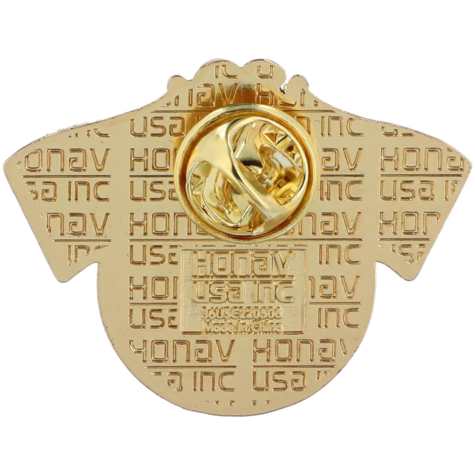 Team USA 2022 Winter Olympics Beijing Dual Flag Pin