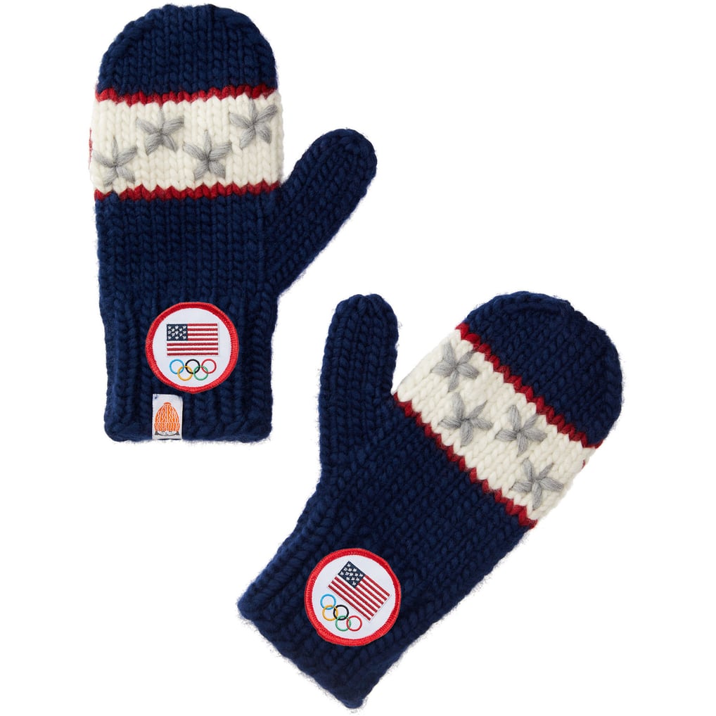 Dorini Men's Team USA Olympic Mittens – Red, White & Blue, One Size, New