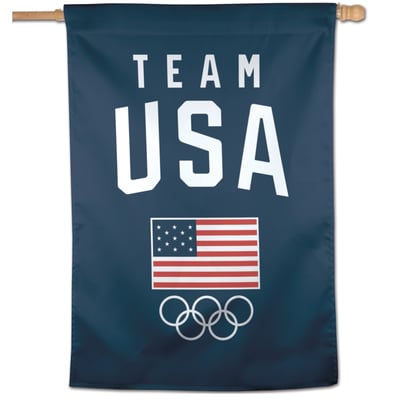  Team USA WinCraft 28" x 40" Vertical Single-Sided Banner Flag