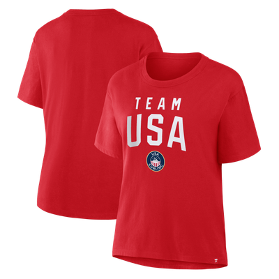 Team USA Curling Women's Legacy T-Shirt - Red