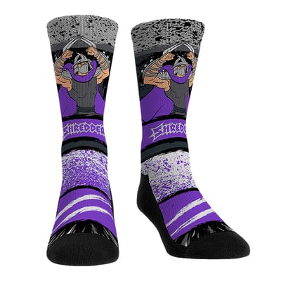  Teenage Mutant Ninja Turtles Rock Em Unisex Shredder Showtime Crew Socks