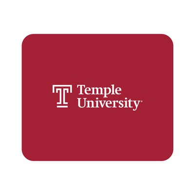 Temple Owls Mouse Pad - Cherry
