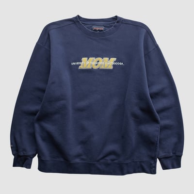 Tennessee Chattanooga Mocs Jansport 2000s Pullover Sweatshirt - Navy - L by Fanatics Real Vintage