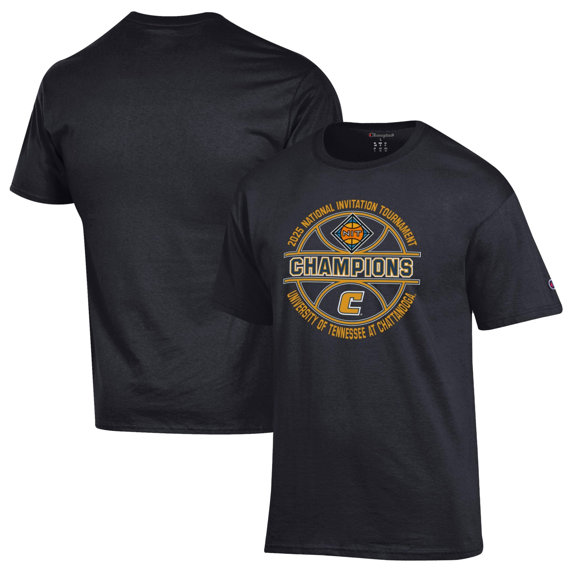 Unisex Champion Black Tennessee Chattanooga Mocs 2025 NCAA Men