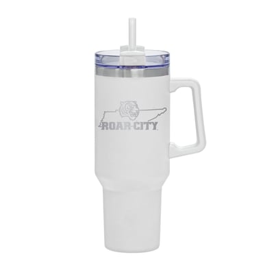 Tennessee State Tigers 40oz. Rocky My State Tumbler - White