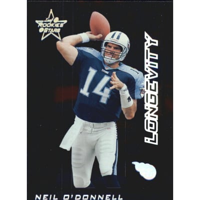 1999 Leaf Rookies and Stars Longevity #188 Neil O'Donnell